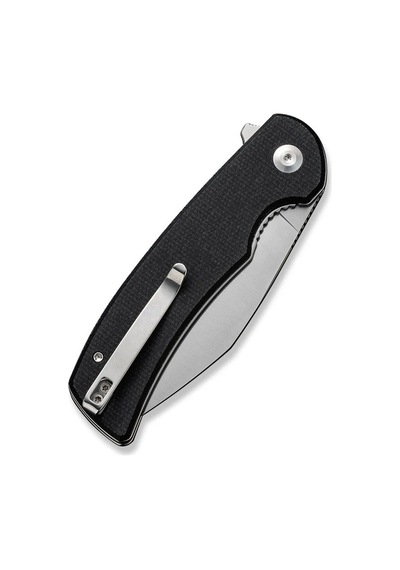 Sencut Omniform Flipper Knife Micarta Black Handle Kamp Çakı Siyah