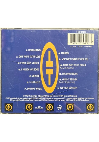 Müzik Cd Sidir - Plak Değildir Cd Take That And Party Cd