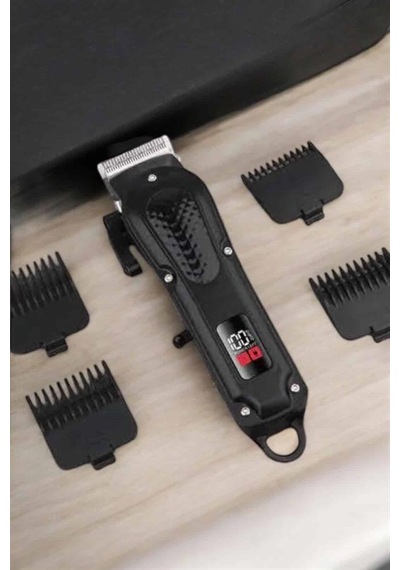 Suya - 211 - Dalı Tıraş Makinesi Keskin Bıçaklı Dijital - Muratech - Göstergeli Şarjlı