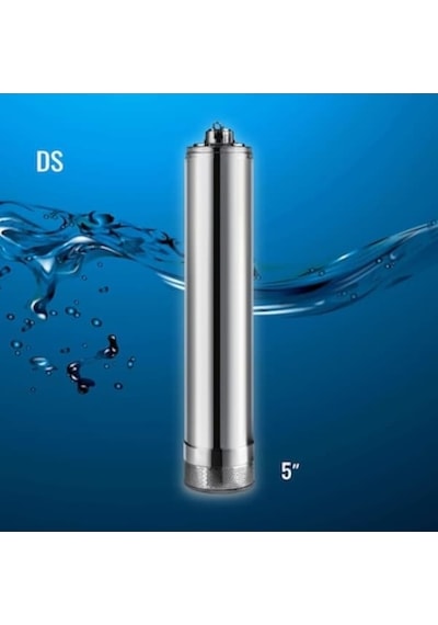Dayuan 2 Hp-220v-motorlu Kademeli 5" Keson Ve Derinkuyu Dalgıç Pompa+20 Mt. Kablo+pano
