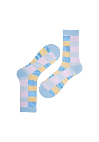 The Socks Company Desenli Kadın Soket Çorap 267k Çok Renkli