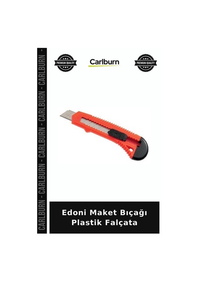 Özel Üretim Kesici Kırtasiye Ofis Hobi Edoni Maket Bıçağı Plastik Falçata