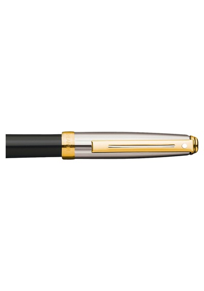 Sheaffer 3371 Prelude Roller Kalem Siyah Paladyum Altın Çok Renkli