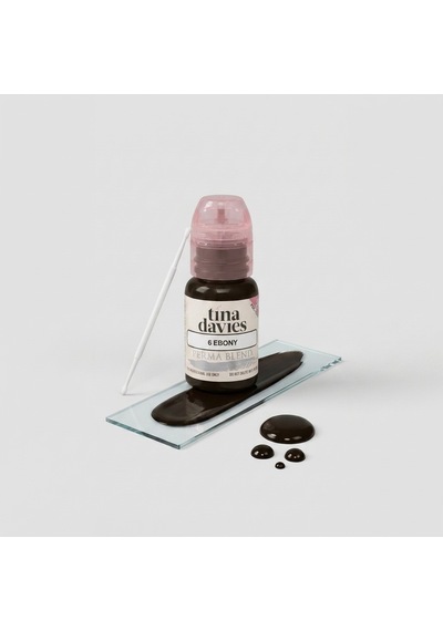Perma Blend Tina Davies Ebony Kalıcı Makyaj Kaş Pigmenti 15ml Diğer