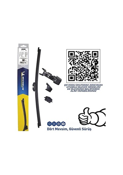 Easyclıp Mcr430 43cm 1 Adet Universal Muz Tipi Arka Silecek