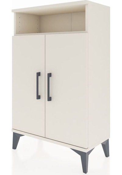 Arges Komodin 3 Raflı 2 Kapaklı 60x30x96 Aytaşı-aytaşı Aytaşı