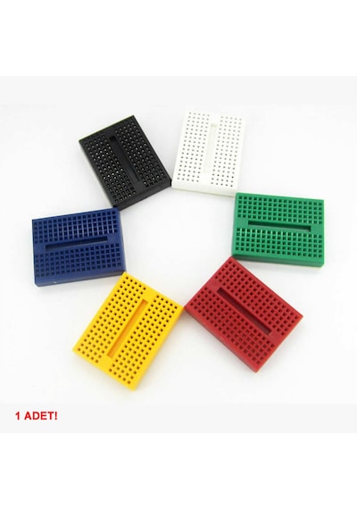 Syb-170 Renkli Mini Bread Board Breadboard 170 Hücre
