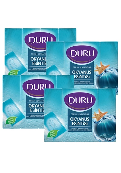 Duru Fresh Sensations Okyanus Esintisi Duş Sabunu 4 x 150 G 4'lü