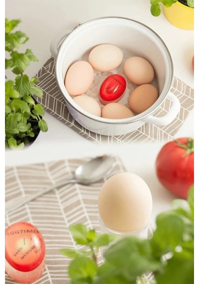 Yumurta Zamanlayıcı Egg Timer Pişirme Haşlama Süresi Aparatı Zaman Ayarlama Göstergesi Çelik