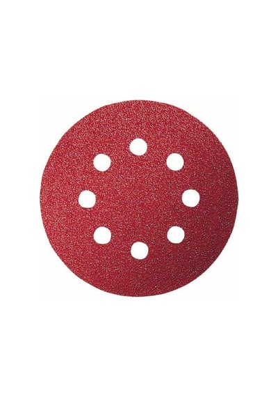 Eksantirik Zımpara Kağıdı 6'lı Set, 125 Mm 60/120/240 Kum 8 Delik