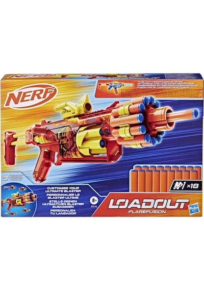 Nerf Loadout Flarefusıon Blaster