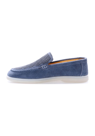 Fast Step Hakiki Deri Erkek Casual Ayakkabı 819ma020lzr Mavi