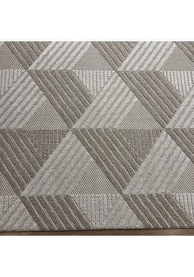 Hoom Rugs Vega S5505a Vizon Bej Hav Toz Vermez Hasır Dokuma Modern Makina Halısı Vizon Bej