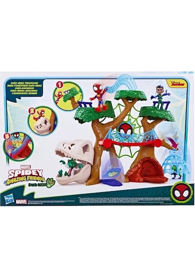 Spidey And His Amazing Friends Marvel Spider-man Dino Webs Treeho Marvel