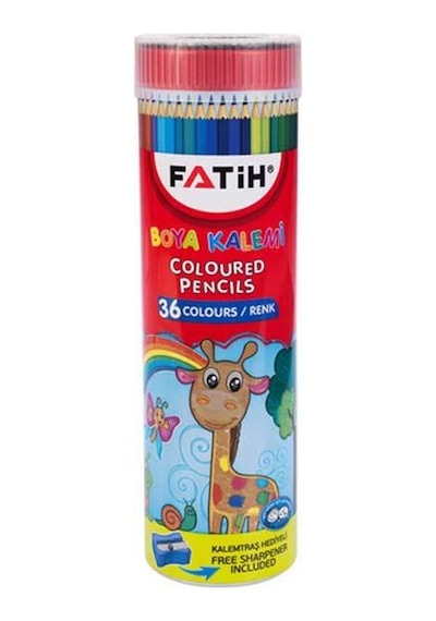 Fatih Kuruboya Tüplü 36 Renk Tam Boy