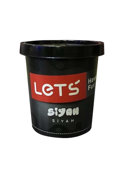 Lets Oyun Hamuru 150 Gr  Siyah