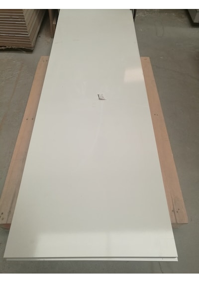 Mdf Levha 18 Mm Parlak Beyaz 1 Mm Kenar Bantlama