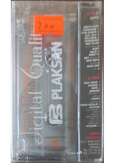 Plak Değildir Kaset Tir Fırat Başkale Avrupa Konserleri Açılmam