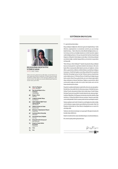 Okur Kitap Dergisi 51.sayı Eylül-ekim 2026