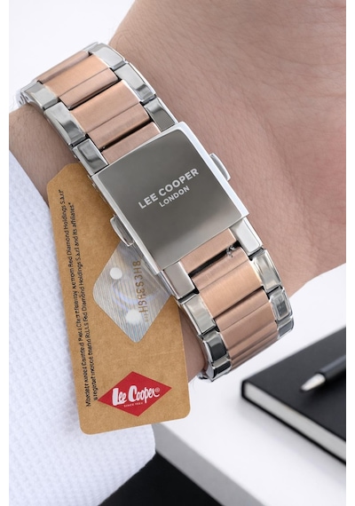 Lee Cooper Nişan Ve Damatlara Özel Bileklik Hediyeli 2 Yıl Garantili Erkek Kol Saati Elc.08231.350 Gümüş 85613787