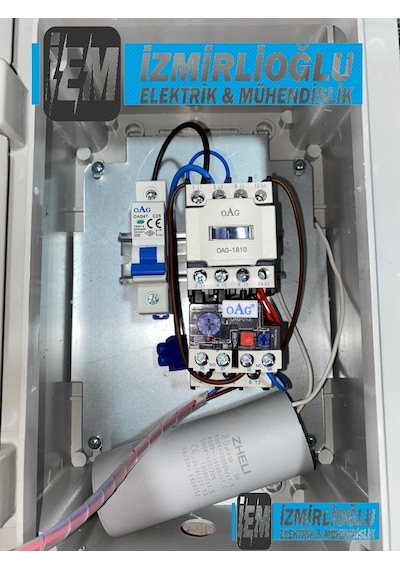 3 HP MONOFAZE 220V DALGIÇ PANOSU