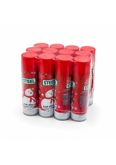 12 Adet Steel Max Kar Spreyi 200ml