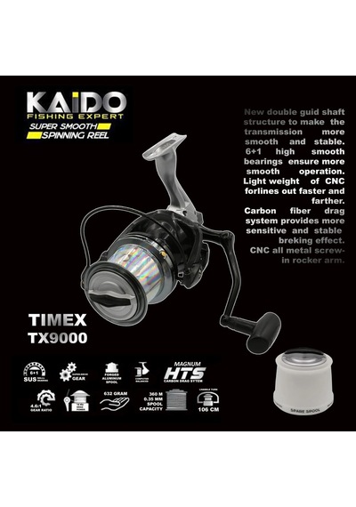 Kaido Timex 9000 Surf Olta Makinesi