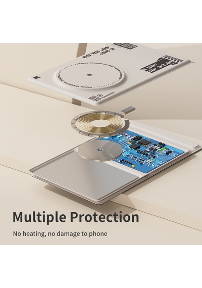 W50 Magsafe Standlı Kablosuz Şarj Cihazı