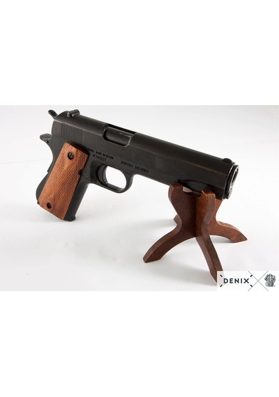 Denix Dekoratif Replika Otomatik 45 Kalibre M1911a1 Tabanca, Amerika 1911