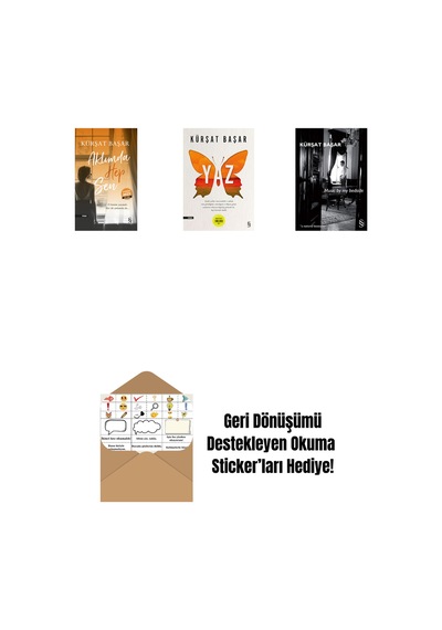 Aklımda Hep Sen Midi Boy + Yaz + Music By My Bedside + Okuma Sticker'ları