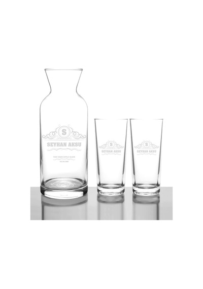Kişiye Özel İsimli Rakı Karaf Seti - 28