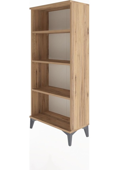 Arges Dolap 3 Raflı 60x30x134 Çam-çam Çam