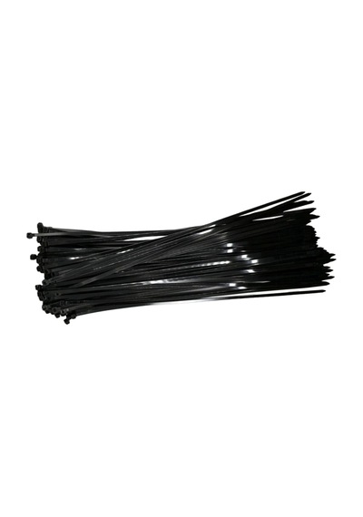 Shuıvan Cırt Kelepçe 30cm Kablo Bağı 300x3,6mm Uv 100'lü Paket - Siyah-1689