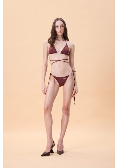 Sagaza Sofia Bikini Takım Kahverengi