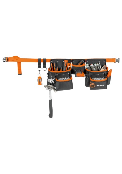 Bahco 4750-3pb-2 Bel Tipi Alet Ve Takım Çantası Kemerli Çok Fonksiyonlu Bel Çantası