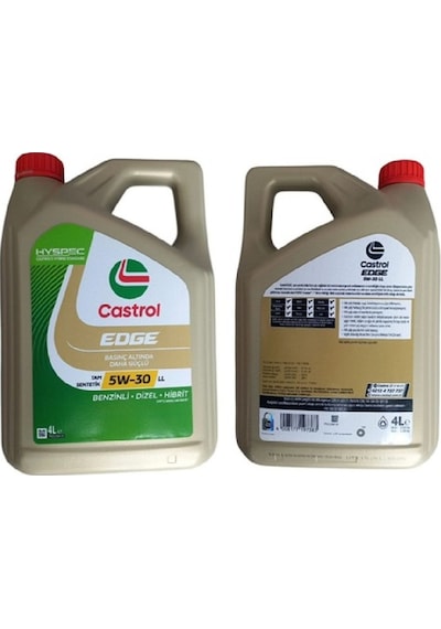 Motor Yağı Dpf 5w30 4 Litre Edge Partiküllü Acea C3