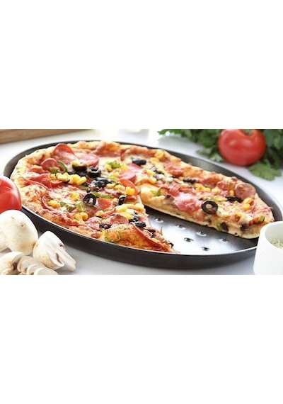 Altınbaşak Saç Delikli Pizza Tavası 34 CM