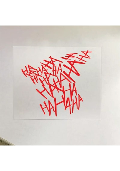 Joker Hahahah Sticker Etiket Modeli