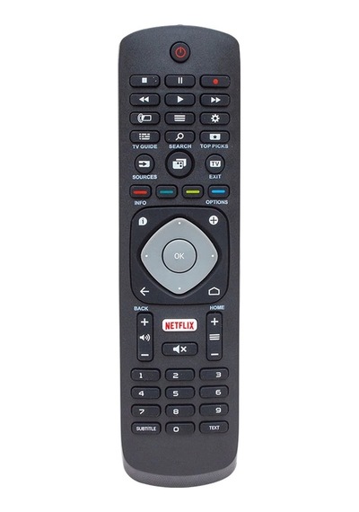 Huayu Rm-l1285 Philips Uyumlu Netflıx Lcd-led Tv Kumanda Huayu Rm-1285eu Blisterli 4172