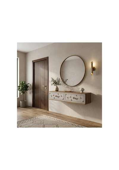 Da1207dbg Moka Dresuar Ve Antre Rafı Safirmeşe-beyaz-gold 120cm Safirmeşe - Beyaz - Altın Da1207dbg Moka Dresuar Ve Antre Rafı Safirmeşe-beyaz-gold 120cm Safirmeşe - Beyaz - Altın