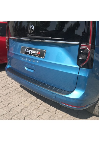 Volkswagen Caddy 2021- Yılı Ve Sonrası Uyumlu Arka Tampon Eşiği Mat