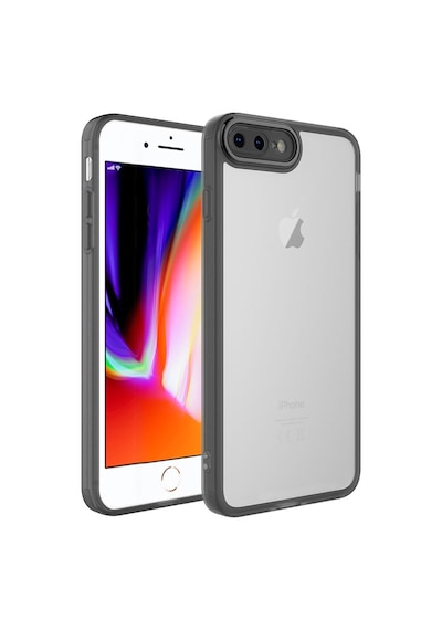 Apple Uyumlu iPhone 7 Plus Kılıf Kamera Korumalı Transparan Zore Post Kılıf