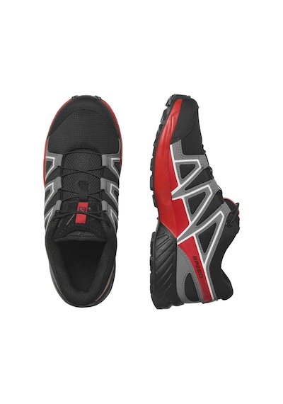 Salomon 404820 Speedcross J Erkek Çocuk Ayakkabı Kırmızı - Siyah