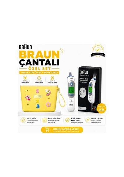 Braun 6525 + Çanta