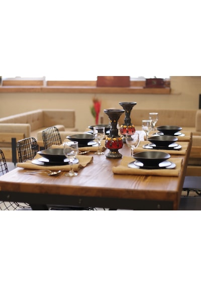 Ntconcept Ntconcept Masif Ağaç Mutfak Yemek Masası Takımı (437823311)