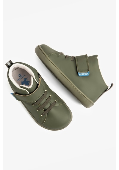 Smart Walker High Top Süper Mat Haki Barefoot Çocuk Bot-süper Mat Haki