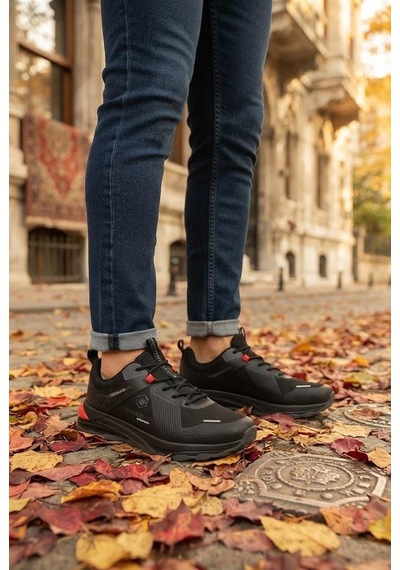 Lumberjack Tundra 6pr Siyah Kırmızı Anatomik Waterproof Erkek Outdoor Ayakkabı Siyah - Kırmızı Lumberjack Tundra 6pr Siyah Kırmızı Anatomik Waterproof Erkek Outdoor Ayakkabı Siyah - Kırmızı