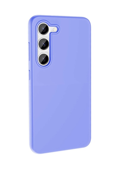 Galaxy S23 Kılıf M-safe Şarj Özellikli Sıvı Teknolojili Silinebilir Sert Zore Kivi Kapak - Siyah