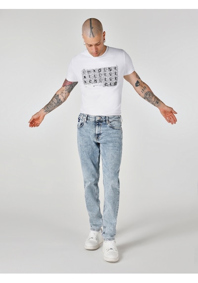 Colin's 041 Danny Slim Fit Düşük Bel Düz Paça Mavi Erkek Pantolon CL1064361_Q1.V1_DN42706
