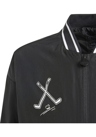 Adidas J Bluv Wv Jkt Çocuk Günlük Ceket In1915 Siyah In1915 Siyah
